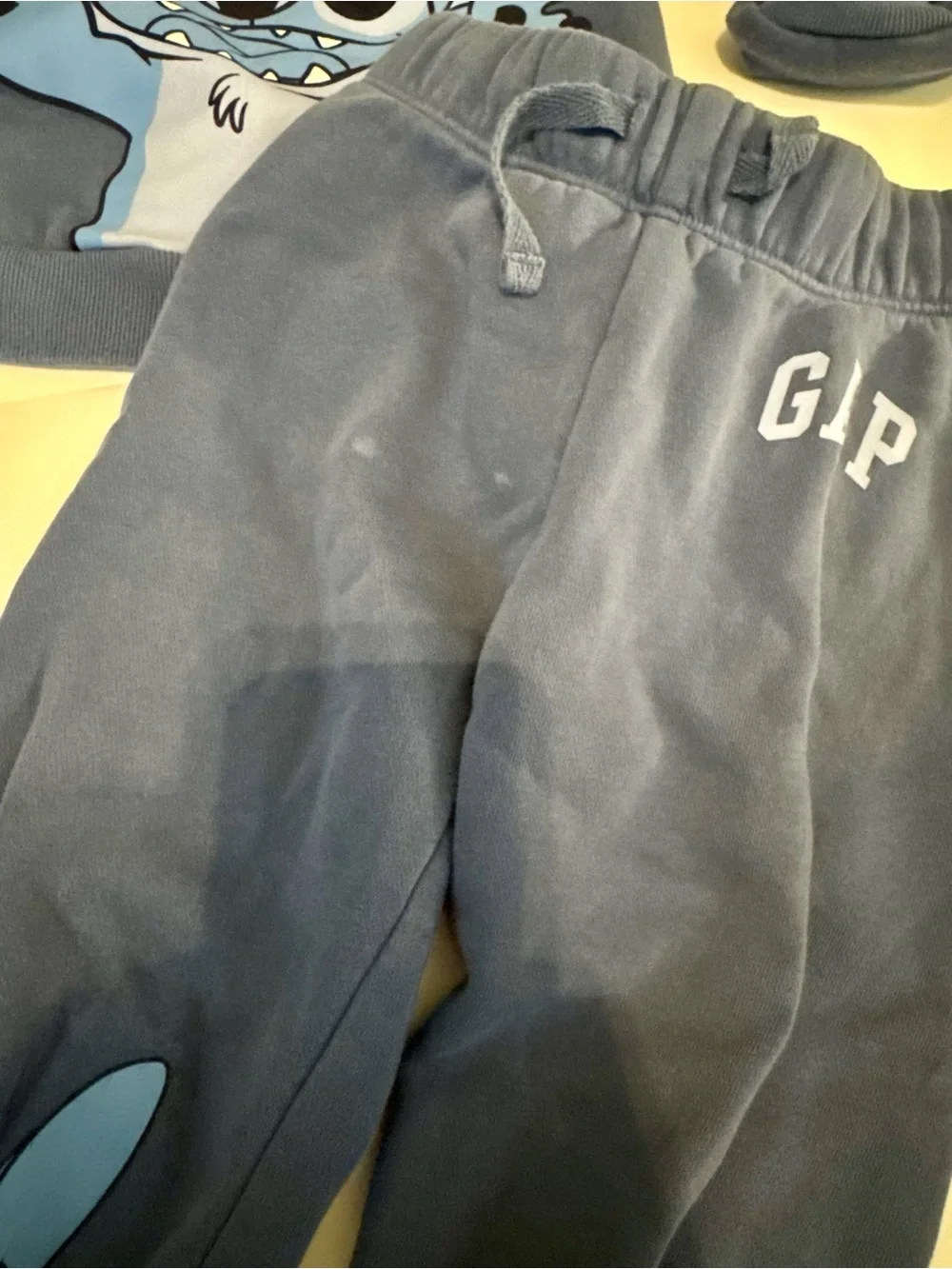 Disney Blue Stitch Joggers - Kids Sweatpants